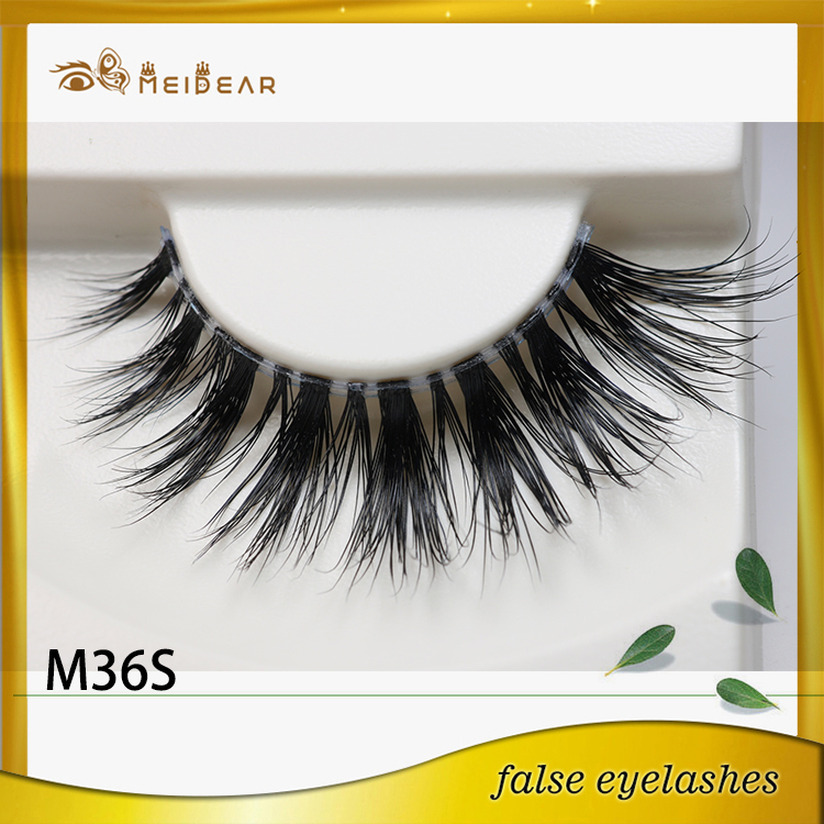Wholesale charming and lovely mink lashes with package design